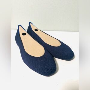 Rothy’s The Square in the color navy, women’s size 9.5